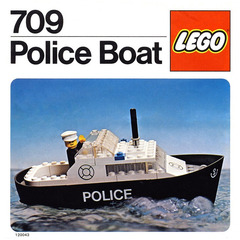 LEGO Police Boat Set 709-1