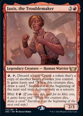 Jaxis, the Troublemaker - Foil - Promo Pack