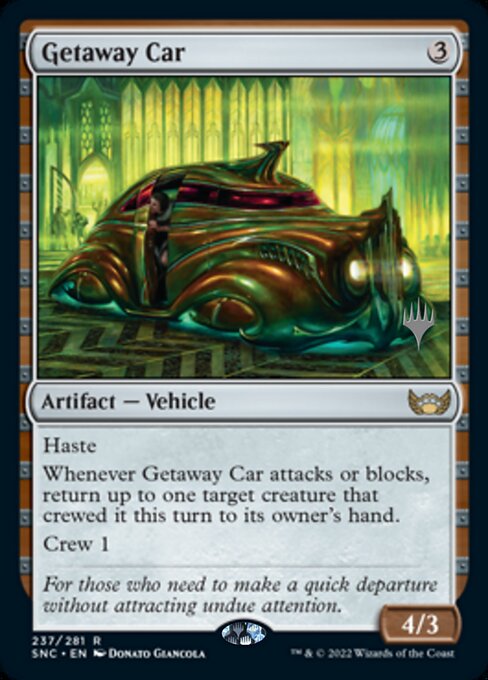 Getaway Car - Foil - Promo Pack