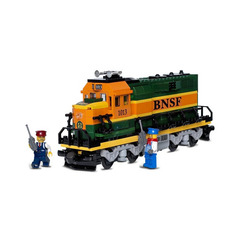 LEGO Burlington Northern Santa Fe (BNSF) Locomotive Set 10133