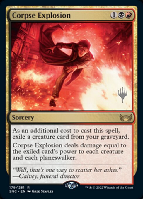 Corpse Explosion - Foil - Promo Pack