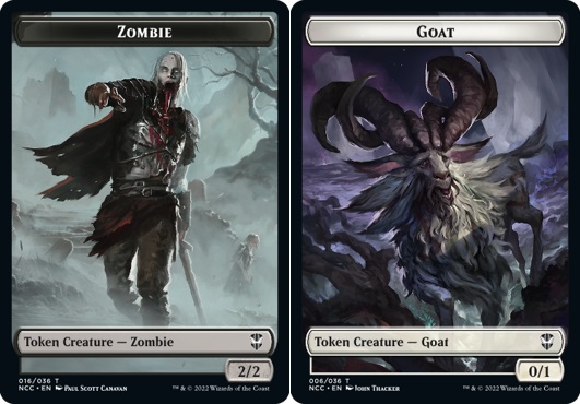 Token - Goat // Zombie