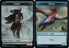 Drake (010) // Zombie (016) Double-Sided Token