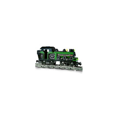 LEGO Large Train Engine with Green Bricks Set