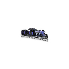 LEGO Large Train Engine and Tender with Blue Bricks Set