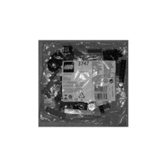 LEGO Locomotive Dark Grey Bricks Set 3747