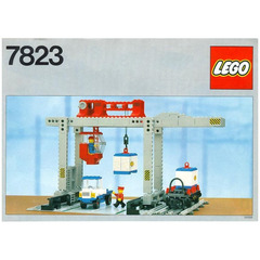 LEGO Container Crane Depot Set 7823