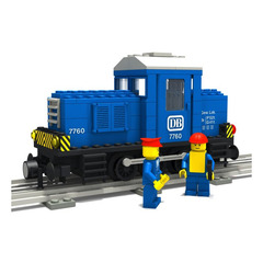 LEGO Diesel Shunter Locomotive Set 7760
