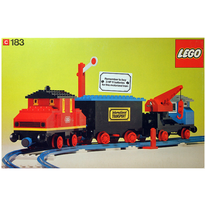 LEGO Train Set with Motor and Signal 183