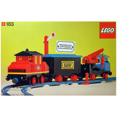 LEGO Train Set with Motor and Signal 183