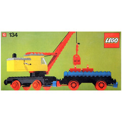 LEGO Mobile Crane and Wagon Set 134-1