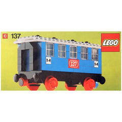 LEGO Passenger Sleeping Car Set 137-2