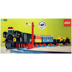 LEGO Train Set with Motor 182