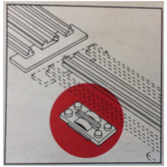 LEGO Rail Contact Wires Set 706-1
