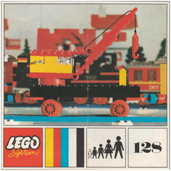 LEGO Mobile Crane (Plate Base) Set 128-3