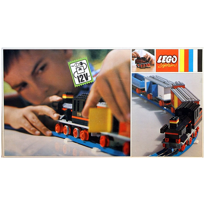 LEGO Train with 12V Electric Motor Set 720-2