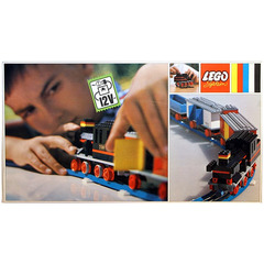 LEGO Train with 12V Electric Motor Set 720-2