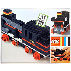 LEGO Steam Locomotive Set 721