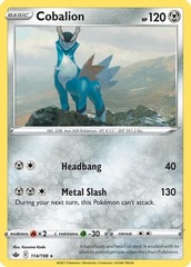 Cobalion - 114/198 - Rare Non-Holo Theme Deck Exclusives