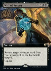 Writ of Return - Extended Art