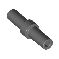 Shaft 2M Dia. 3.2 W/ Stop - Dark Stone Grey