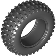 Tyre Off Road, Wide, Dia. 75.1X28, No. 1 - Black