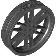 Motorcycle Rim Minuscule 75 - Black