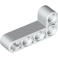 Technic Ang. Beam 4X2 90 Deg - White