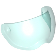 Mini Visor, No. 13 - Transparent Light Blue