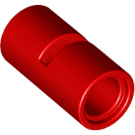 Tube, W/ Double 4.85 Hole - Bright Red