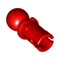 Ball With Friction Snap - Bright Red