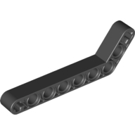 Technic Angular Beam 3X7 - Black