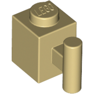 Brick 1X1 W. Handle - Brick Yellow