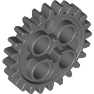 Gear Wheel Z24 - Dark Stone Grey