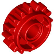 Gear Wheel Z16 W. Minuscule.4,85 - Bright Red