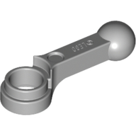 Plastic Motor, Main Rod - Medium Stone Grey