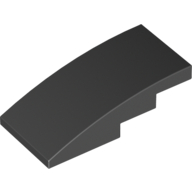 Brick W. Bow 2X4 - Black