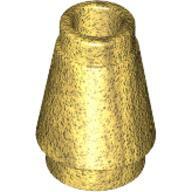 Nose Cone Small 1X1 - Warm Gold