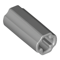 Cross Axle, Extension, 2M - Medium Stone Grey