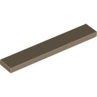 Flat Tile 1X6 - Sand Yellow
