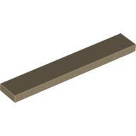 Flat Tile 1X6 - Sand Yellow