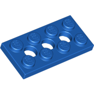 Plate 2X4, 3XMinuscule4.9 - Bright Blue
