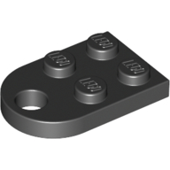 Coupling Plate 2X2 - Black