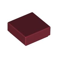 Flat Tile 1X1 - Dark Red