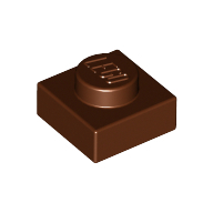 Plate 1X1 - Reddish Brown