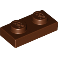 Plate 1X2 - Reddish Brown