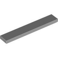 Flat Tile 1X6 - Medium Stone Grey