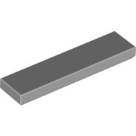 Flat Tile 1X4 - Medium Stone Grey