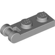 Plate 1X2 W/Shaft Minuscule3.2 - Medium Stone Grey