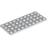 Plate 4X10 - White